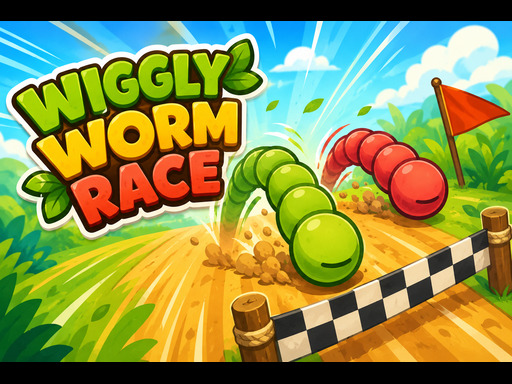 Wiggly Worm Race Game